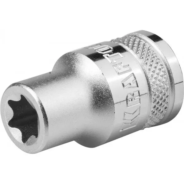 Торцовая головка KRAFTOOL "INDUSTRIE QUALITAT", Cr-V, внешний TORX, хромосатинированная, 1/2", Е 14 27810-14_z01 купить в Тюмени