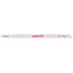 Полотна для электролобзика по дереву 3 штук T344D 110 x 4 мм HCS MATRIX 78221
