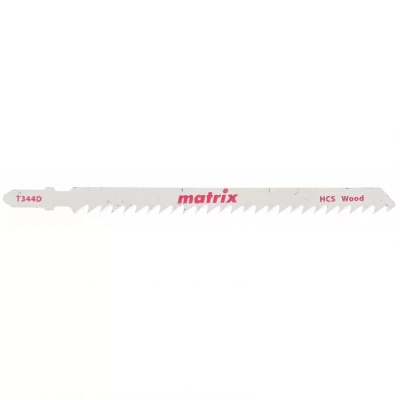 Полотна для электролобзика  по дереву 3 штук T344D 110 x 4 мм HCS MATRIX 78221