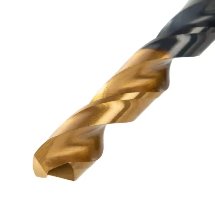 Сверло по металлу, 8 мм, HSS-Tin, Golden Tip, 8 шт. Denzel 717219 купить в Тюмени