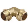 Уголок GENERAL FITTINGS с упором, латунь, ш/ш, 1/2" 51074-S/S-1/2 купить в Тюмени