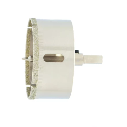 Сверло по керамической плитке и стеклу Сибртех, 60 х 55 мм, шестигранный хвостовик, с центрующим сверлом 72724 купить в Тюмени