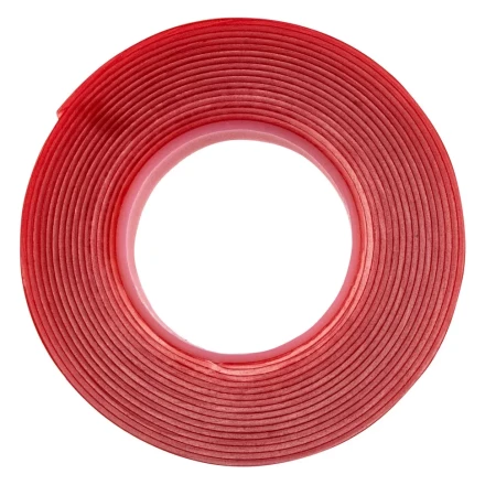 Двусторонняя клейкая лента из вспененного акрила, прозрачная, 15 мм x 3 м Matrix 89078 купить в Тюмени