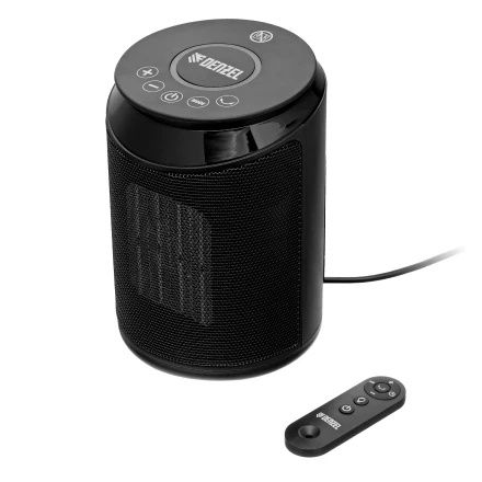 Тепловентилятор керамический Denzel DTFC-2000X, 2 кВт, wi-fi, пульт, динамик, вращение, 3 реж. 96426 купить в Тюмени