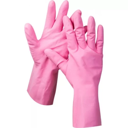 Перчатки ЗУБР &quot;МАСТЕР&quot; латексные, повышенной прочности, х/б напыление, рифлёные, 100% латекс, 100% хлопок, размер XL 11250-XL купить в Тюмени