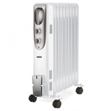 Маслянный радиатор обогреватель электрический ZANUSSI Espressione ZOH/ES-09W 2000W купить в Тюмени
