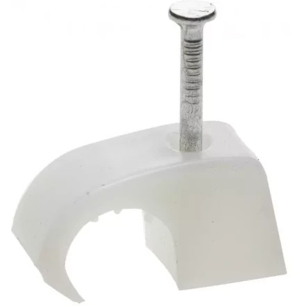 Скоба-держатель для кабеля, универсальная, с оцинкованным гвоздем, 7-11 мм, 50 шт, STAYER Master 45050-07-11 45050-07-11 купить в Тюмени