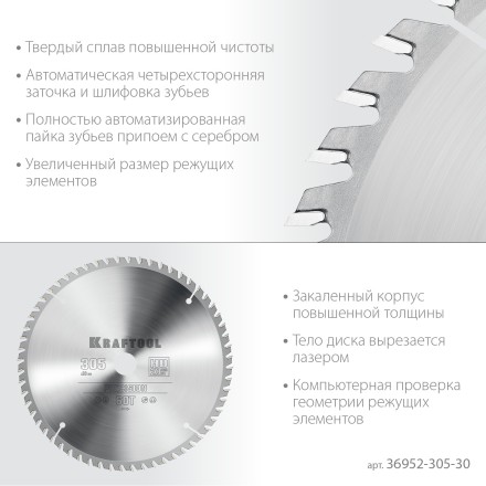 Диск пильный PRECISION, повышенный ресурс 36952-305-30 купить в Тюмени