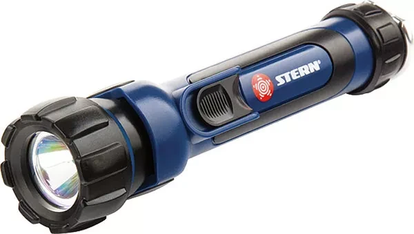 Фонарик светодиодный, противоударный, влагозащищённый,  1 яркий Led, 2хАА, Stern 90520 купить в Тюмени