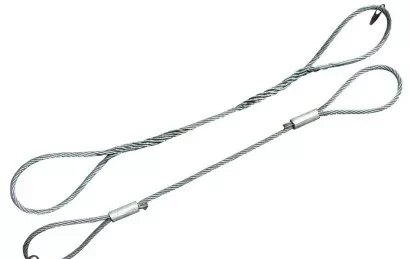 Строп канатный петлевой СКП 14 т  L=2.5 м опрессовка купить в Тюмени