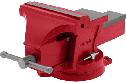 Тиски слесарные 200 мм поворотные с наковальней Matrix купить в Тюмени