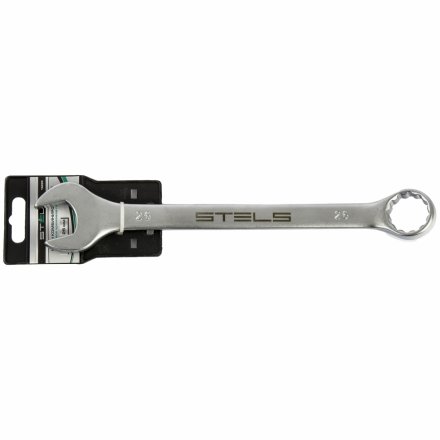 Ключ комбинированный 26 мм CrV матовый хром STELS 15228 купить в Тюмени