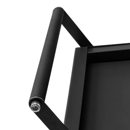 Мангал сварной на колесах, 662 х 390 х 152/805 мм, сталь 2 мм, кочерга в комплекте, Camping Palisad 69669 купить в Тюмени