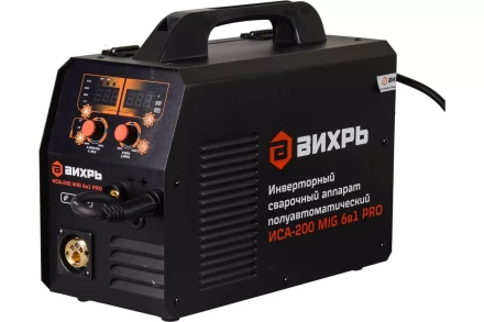 Сварочный полуавтомат ИСА-200 MIG 6в1 PRO Вихрь 65/185 купить в Тюмени