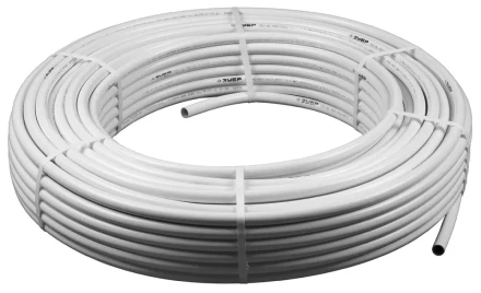 Труба металлопластиковая ЗУБР, 20мм, толщ. стенки 2мм, мет. слоя 0,2мм, макс. давл/10атм при т-ре 95 град, 100 м 51455-20-100 купить в Тюмени