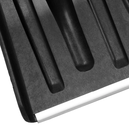 Лопата для уборки снега полипропиленовая Stels, 275х365х790 мм, стальной черенок, Россия, 61654 купить в Тюмени