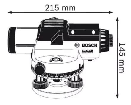 Нивелир оптический BOSCH GOL 26 D купить в Тюмени
