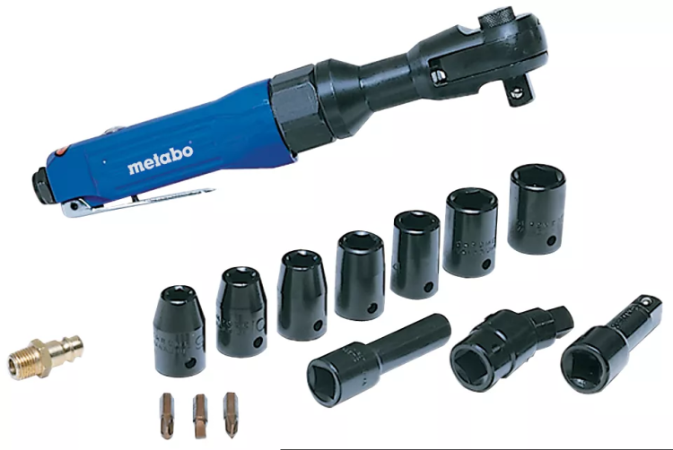 Пневмо гайоковёрт Metabo 1/2" / RS 220 Set купить в Тюмени