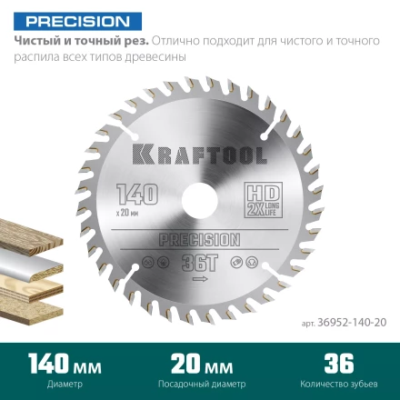 Диск пильный PRECISION, повышенный ресурс 36952-140-20 купить в Тюмени
