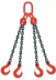 Строп цепной четырехветвевой 4СЦ 17 т L=3 м 8 кл с ОВ 17.0т купить в Тюмени