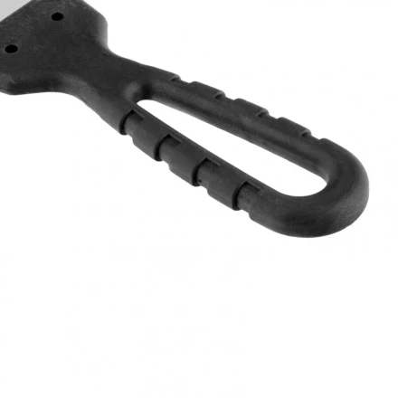 Шпательная лопатка из нержавеющей стали 100 мм пластмассовая ручка Россия 85135 купить в Тюмени