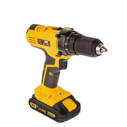 Дрель-шуруповерт аккумуляторная CDL-IB-18-02 Denzel 26113 купить в Тюмени