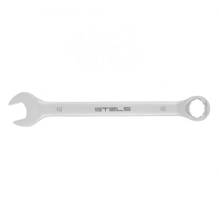 Ключ комбинированный Stels 16 мм матовый хром 15221 купить в Тюмени