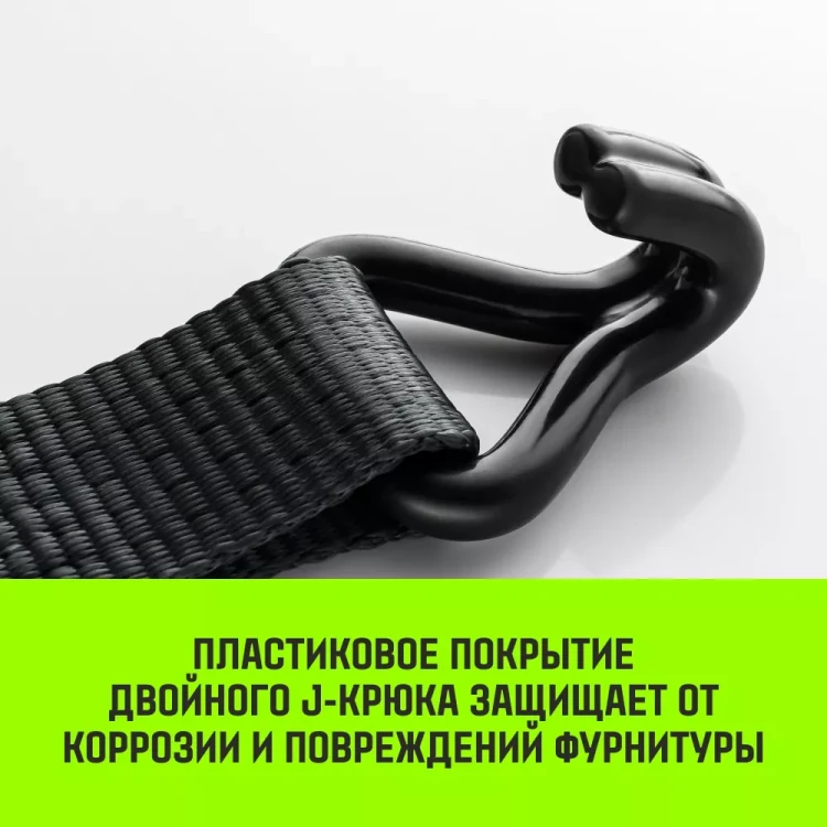 Ремень стяжной HITCH RS PROFESSIONAL 600:6000:10 (50мм STF600daN 6T 10М) (SZ070688) купить в Тюмени