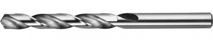 Сверло ЗУБР &quot;ЭКСПЕРТ&quot; по металлу, цилиндрический хвостовик, быстрорежущая сталь Р6М5, класс точности А1, 10х133мм, 1шт 4-29625-133-10 купить в Тюмени