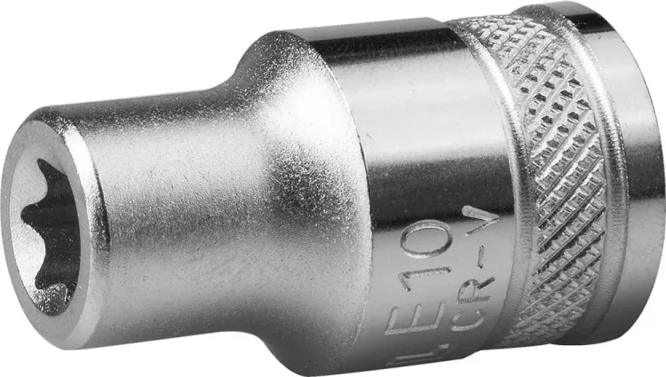 Торцовая головка KRAFTOOL "INDUSTRIE QUALITAT", Cr-V, внешний TORX, хромосатинированная, 1/2", Е 11 27810-11_z01 купить в Тюмени