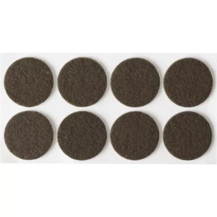 Накладки STAYER &quot;COMFORT&quot; на мебельные ножки, самоклеящиеся, фетровые, коричневые, круглые - диаметр 25 мм, 8 шт 40910-25 купить в Тюмени