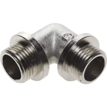 Уголок GENERAL FITTINGS с упором, никелированная латунь, ш/ш, 1/2&quot; 51072-S/S-1/2 купить в Тюмени