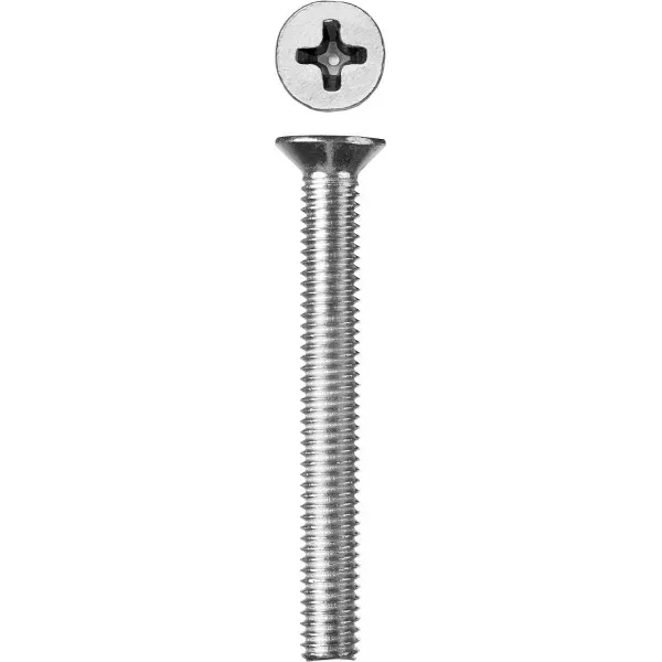 Винт ЗУБР "МАСТЕР" DIN 965, класс прочности 4.8, оцинкованный, M6x50мм, 5кг 303110-06-050 купить в Тюмени