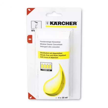 Концентрат для мойки окон, 4х20 мл KARCHER купить в Тюмени