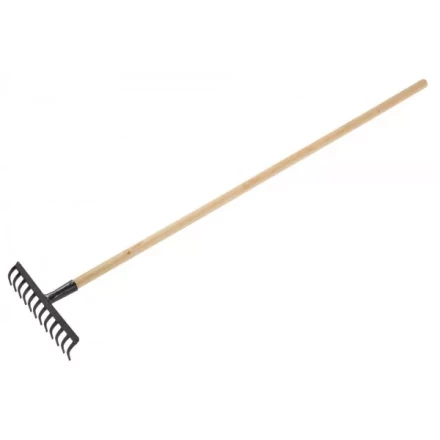 Грабли ЗУБР садовые с черенком, 12 прямых зубцов 4-39583-12 купить в Тюмени