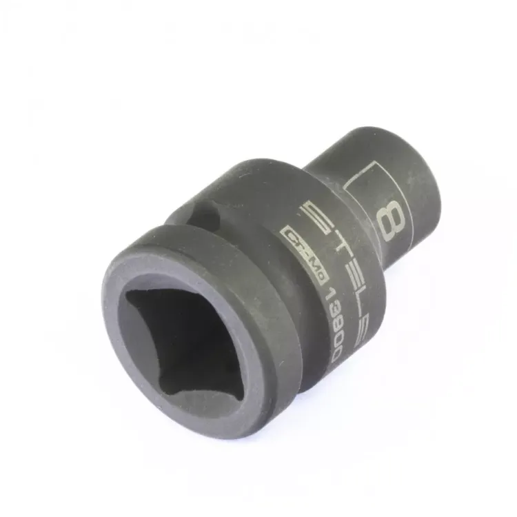 Головка ударная шестигранная 8 мм 1/2" CrMo Stels 13900 купить в Тюмени