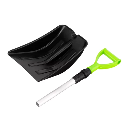 Лопата для уборки снега Palisad, полипропилен, 260х340х720-915 мм, телескопический черенок, Base 61693 купить в Тюмени