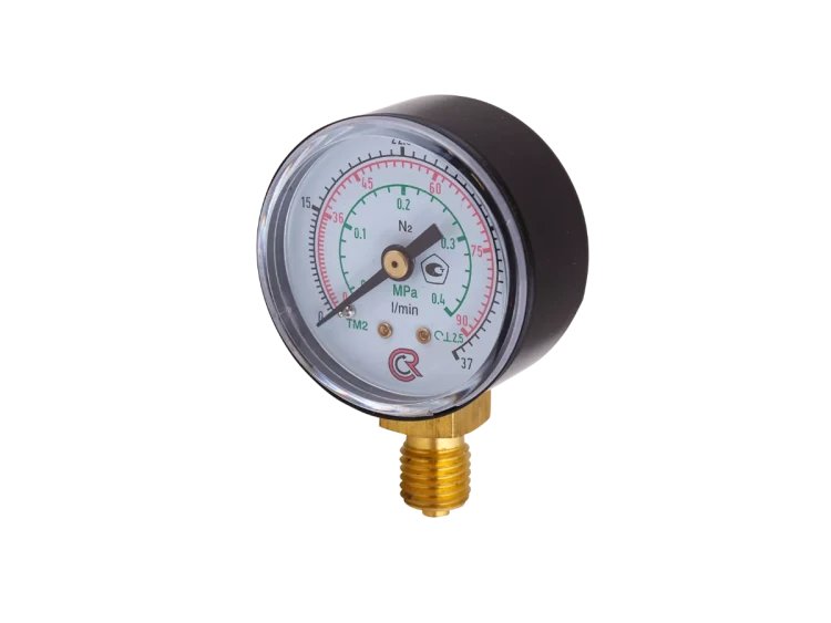 Манометр ТМ-210Р   0-90/37L/min  0,4MPa   M12х1,5.2,5   N2 Сварог купить в Тюмени