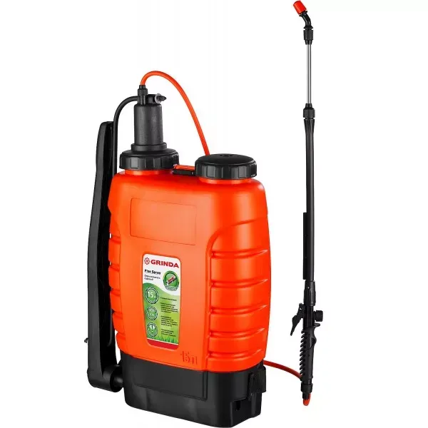 Опрыскиватель садовый GRINDA "Fine Spray", ранцевый, телескопический удлинитель, 15л 425216 купить в Тюмени
