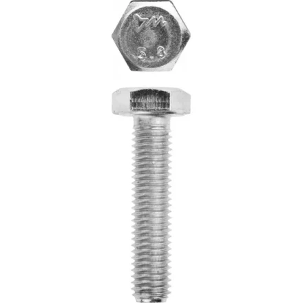 Болт ЗУБР &quot;МАСТЕР&quot; с шестигранной головкой, ГОСТ 7798-70, класс прочности 5.8, оцинкованный, M10x45мм, 5кг 303080-10-045 купить в Тюмени