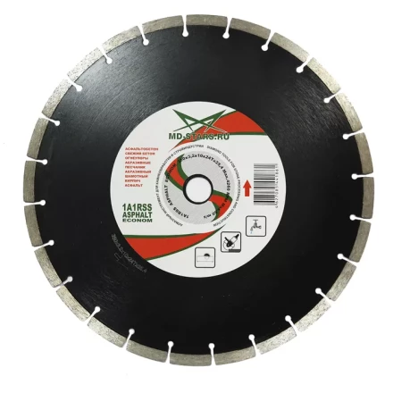 Диск алмазный 1A1RSS ASPHALT MD-STARS 350*3,2*10*24T*25,4 mm купить в Тюмени