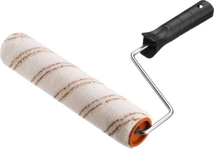 Малярный валик ЗУБР ОПТИМА-МИКРОТЕКС 40 х 180 мм бюгель 6 мм ворс 7 мм 03545-18 купить в Тюмени