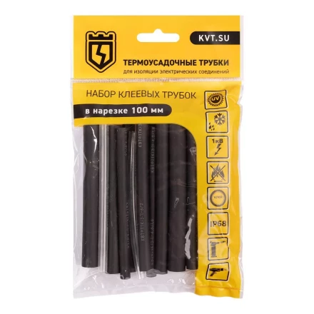 Набор термоусадочных трубок КВТ Гермокомплект 20/6 (86589) купить в Тюмени