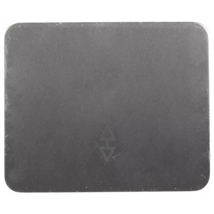 Выключатель СВЕТОЗАР &quot;ГАММА&quot; проходной, одноклавишный, без вставки и рамки, цвет светло-серый металлик, 10A/~250B SV-54137-SM купить в Тюмени