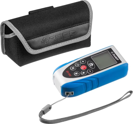 Дальномер ЗУБР &quot;ЭКСПЕРТ&quot; лазерный &quot;ДЛ-50 C&quot;, точность 1.5мм, дальность 50м, класс защиты IP54 34933_z01 купить в Тюмени