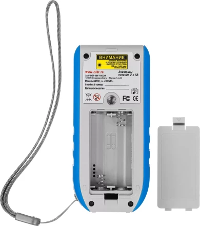 Дальномер ЗУБР &quot;ЭКСПЕРТ&quot; лазерный &quot;ДЛ-50 C&quot;, точность 1.5мм, дальность 50м, класс защиты IP54 34933_z01 купить в Тюмени