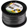 Леска для триммера двухкомпонентная квадрат, 2,7мм х 138м, на DIN катушке EXTRA CORD// Denzel 96819 купить в Тюмени