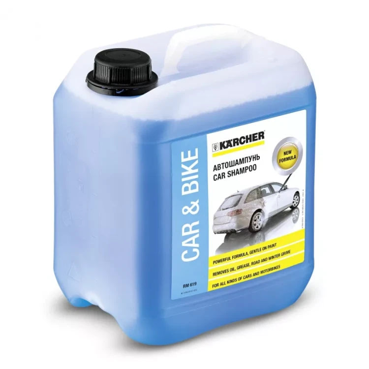 Автомобильный шампунь CAR &amp; BIKE 3 в 1, автошампунь 5 л KARCHER купить в Тюмени