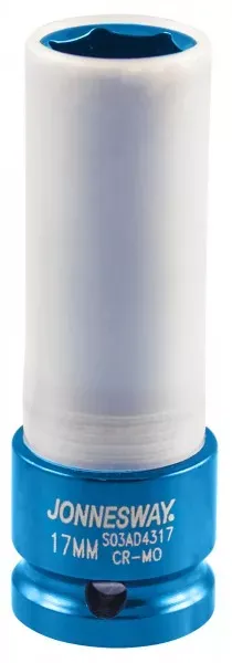 Головка ударная шестигранная 1/2" М17 для л/с дисков  S03АD4317 Jonnesway 99427 купить в Тюмени