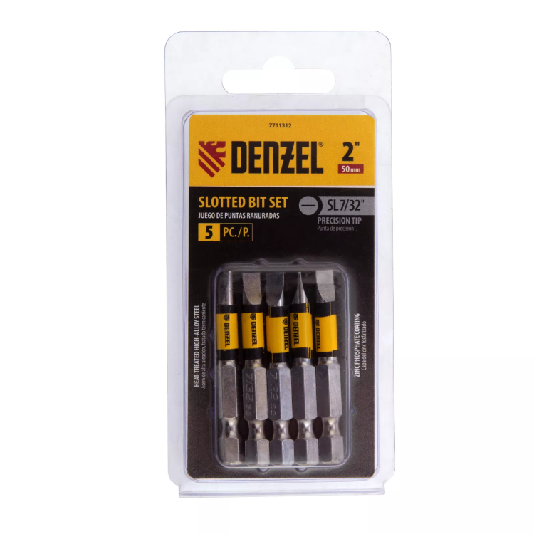 Бита SL5,5x50, 5 шт. Denzel 7711312 купить в Тюмени